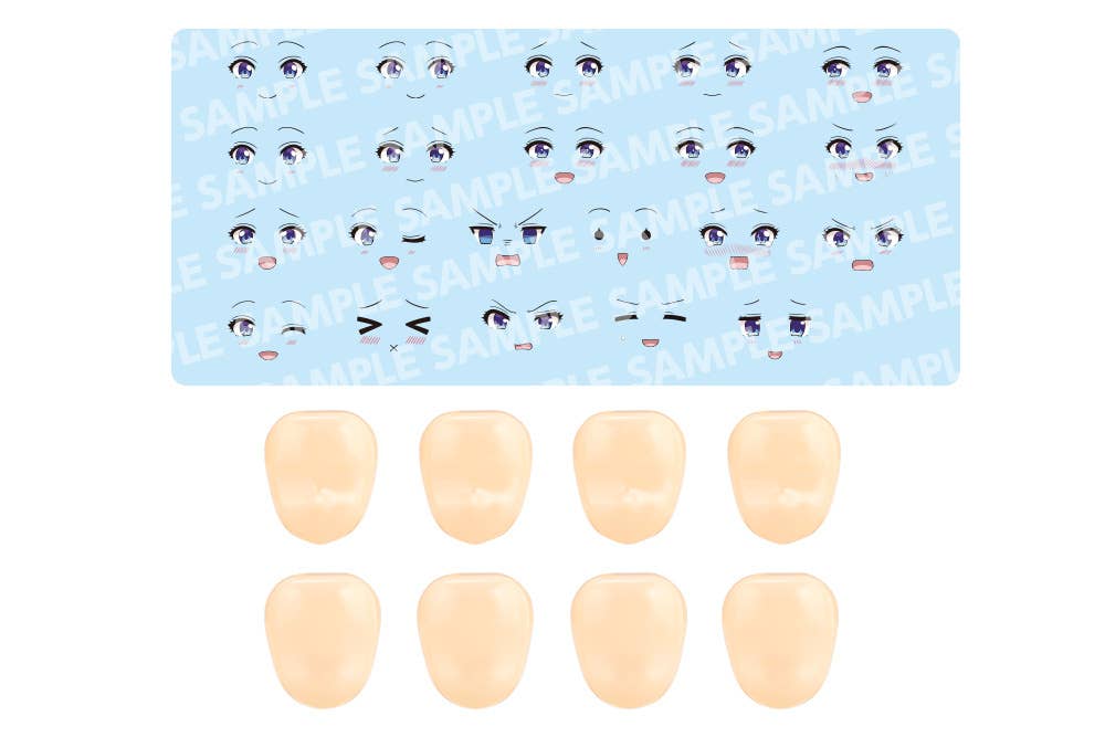 KOTOBUKIYA CUSTOMIZED FACE & DECAL SET Vol.10 [DESIGNED BY RAGHO FOR RITSUKA SAEKI A] | 4934054076536