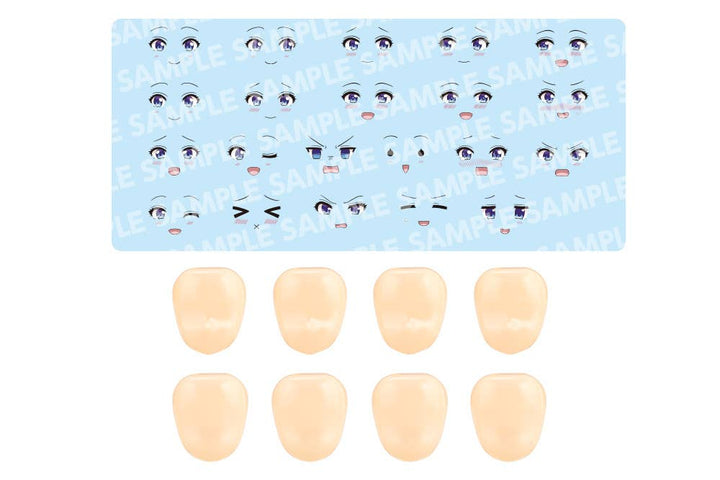 KOTOBUKIYA CUSTOMIZED FACE & DECAL SET Vol.10 [DESIGNED BY RAGHO FOR RITSUKA SAEKI A] | 4934054076536