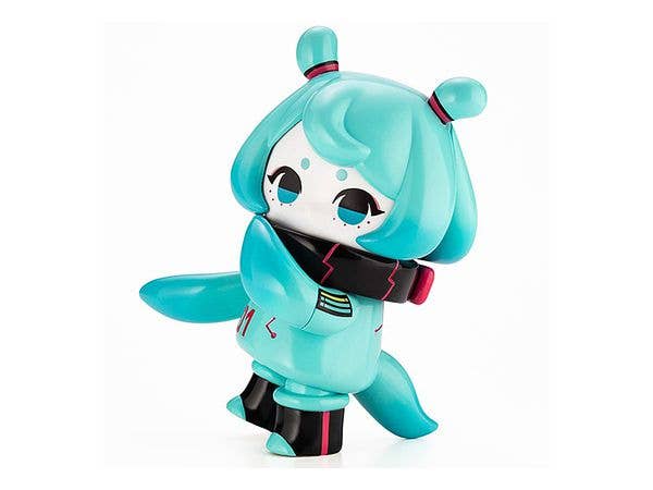 Kotobukiya Hinomoto Heavy Industries Series Ocean Exploration Robot Denshitako No.3 [Hatsune Miku Color Ver.], Pre-Painted PVC Action Figure | 4934054046263