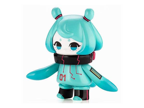 Kotobukiya Hinomoto Heavy Industries Series Ocean Exploration Robot Denshitako No.3 [Hatsune Miku Color Ver.], Pre-Painted PVC Action Figure | 4934054046263