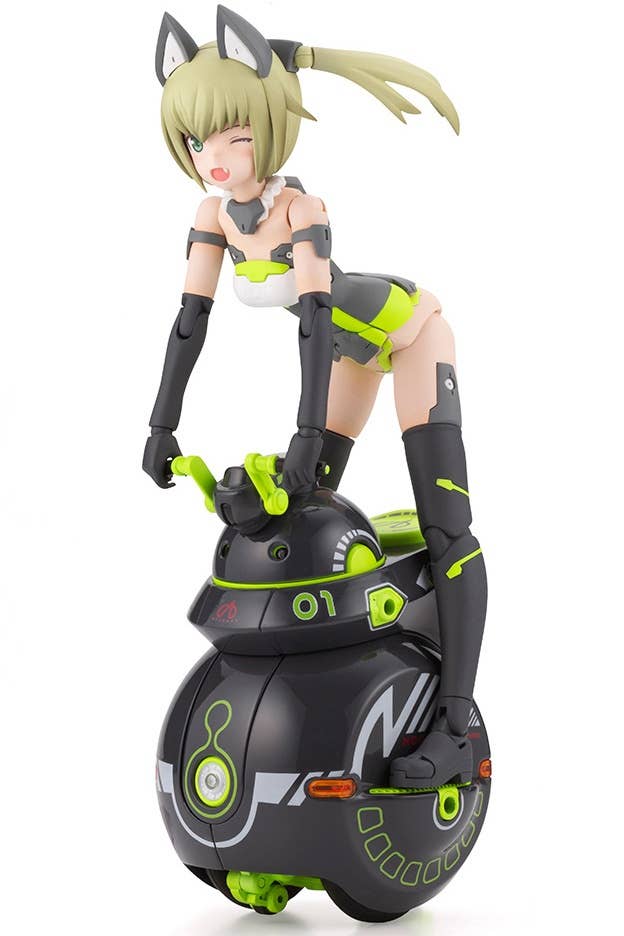 Kotobukiya Frame Arms Girl Series Innocentia (Racer) & Noseru (Racing Specs Ver.), Figure Kit | 4934054042883