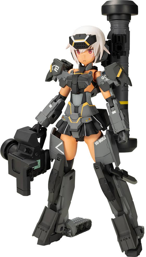 KOTOBUKIYA FRAME ARMS GIRL GOURAI-KAI [BLACK] with FGM148 TYPE ANTI-TANK MISSILE | 4934054049271