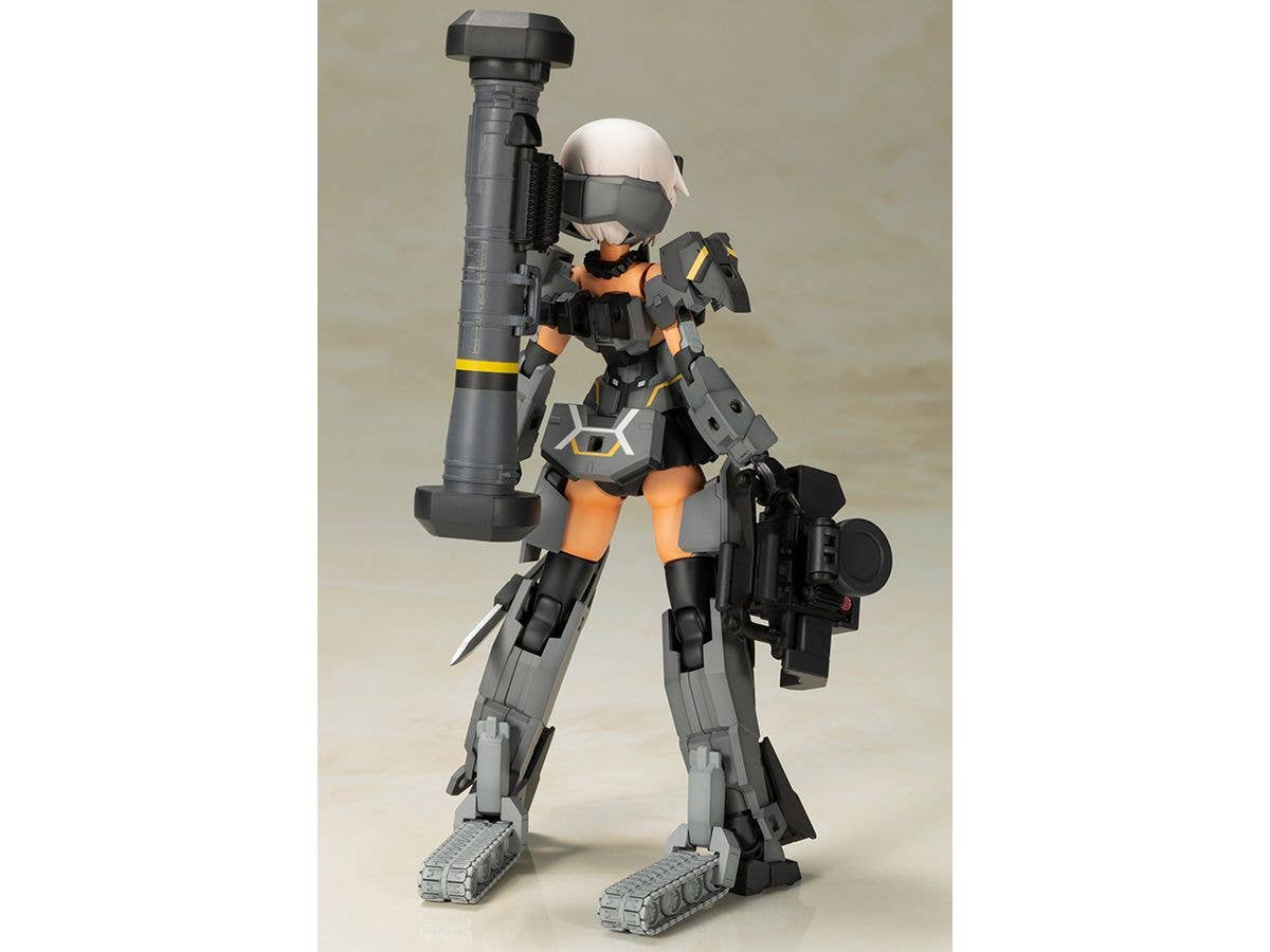 KOTOBUKIYA FRAME ARMS GIRL GOURAI-KAI [BLACK] with FGM148 TYPE ANTI-TANK MISSILE | 4934054049271