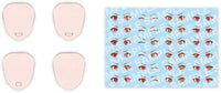 KOTOBUKIYA CUSTOMIZED FACE & DECAL SET Vol.2 | 4934054061877