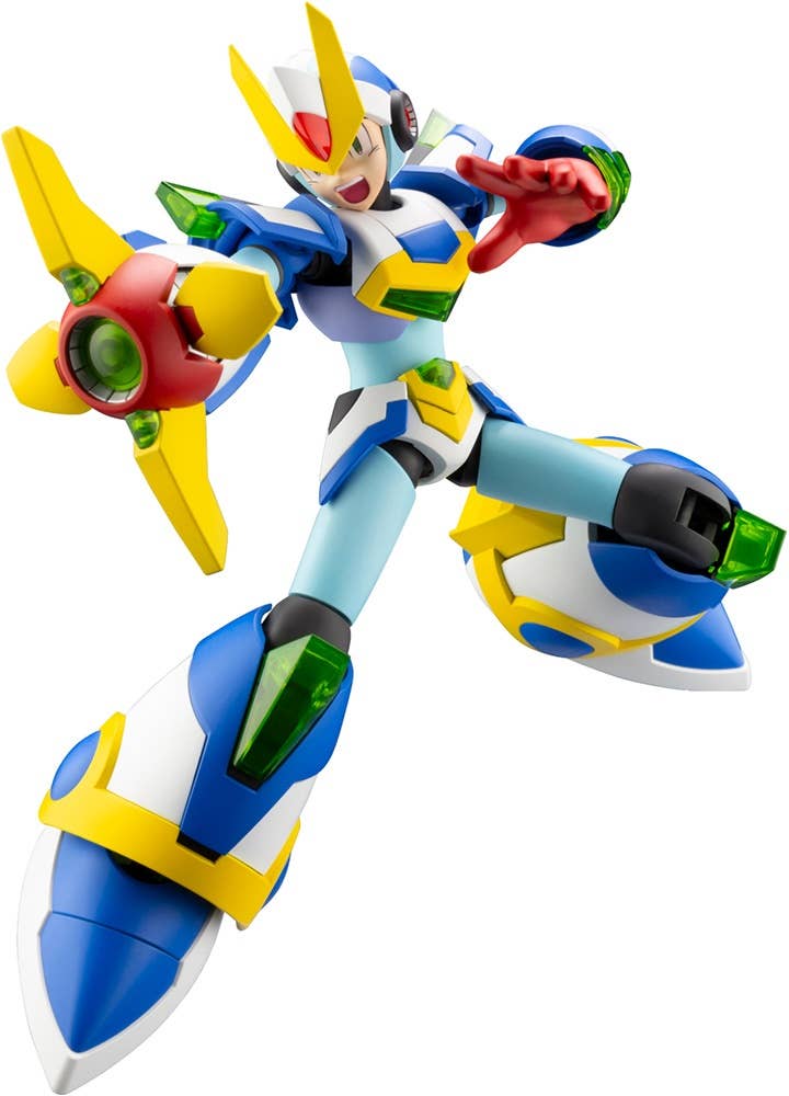 Kotobukiya 1/12 Rockman X / Mega Man X Series Mega Man X Blade Armor / Rockman X Blade Armor, Action Figure Kit | 4934054041053