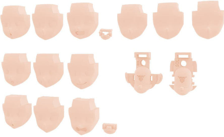 KOTOBUKIYA MEGAMI DEVICE M.S.G 05 FACE SET SOL SKIN COLOR C | 4934054053872