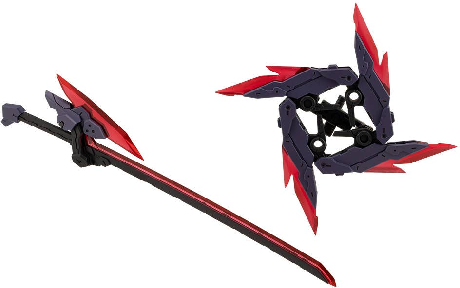 KOTOBUKIYA MEGAMI DEVICE M.S.G 07 NINJA BLADE KAZAKIRI DARK BLADE | 4934054070367