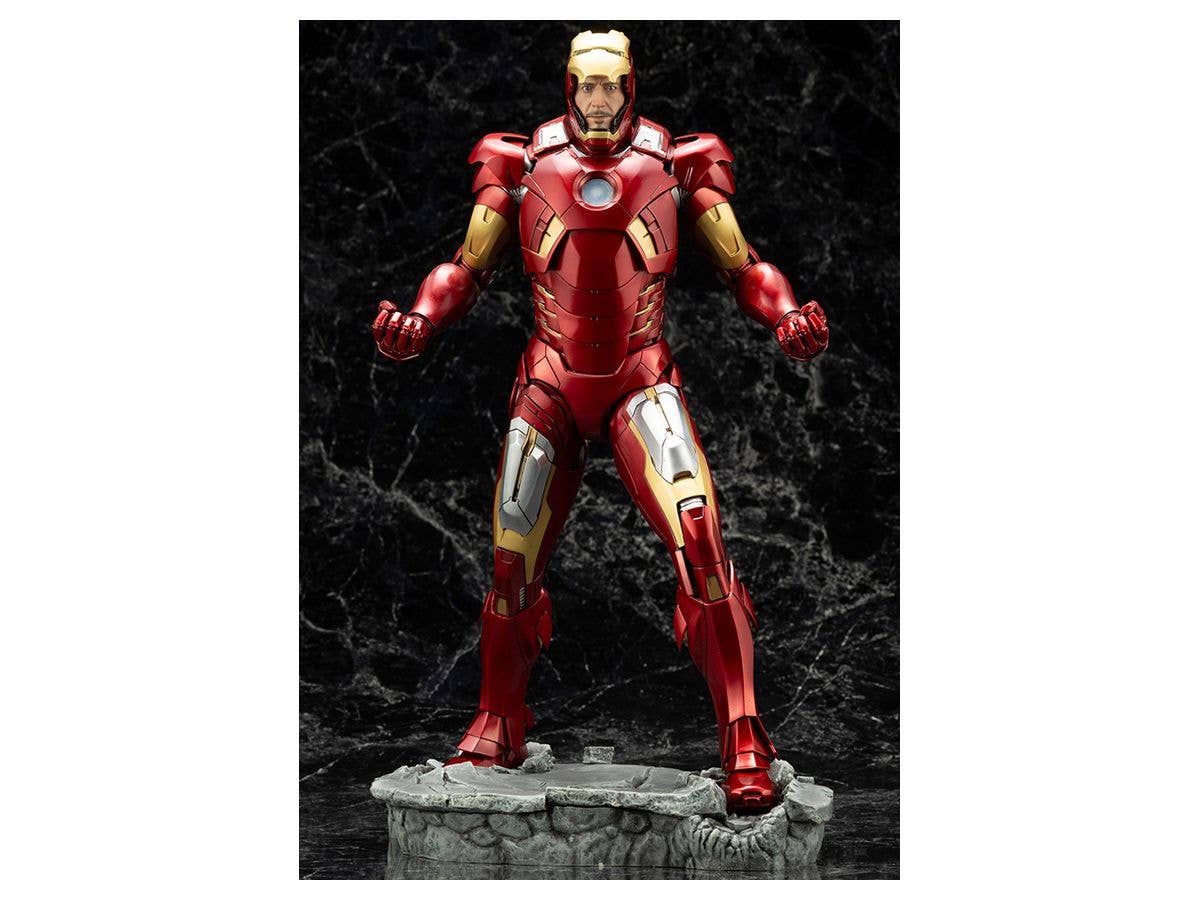 Kotobukiya 1/6 Avengers Series Marvel Avengers Movie Iron Man Mark 7 Artfx Statue | 4934054016464