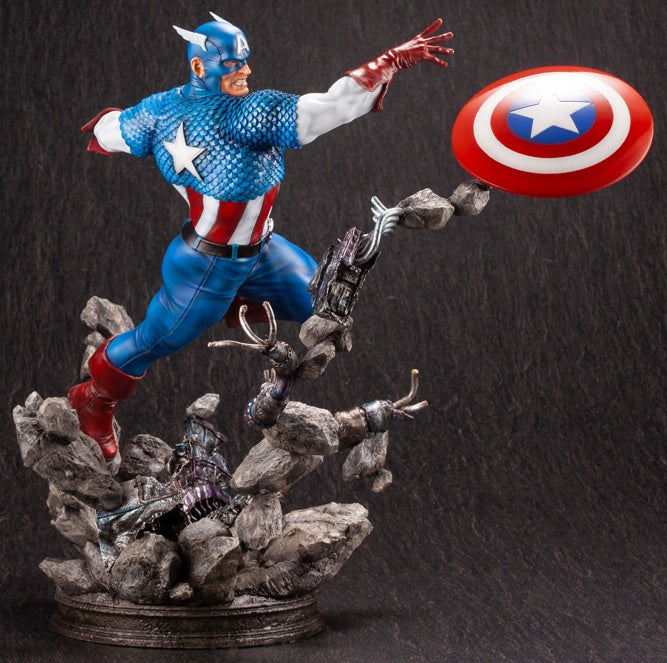 The Avengers - Mighty Avengers - Captain America - Fine Art Statue - 1/6(Kotobukiya)