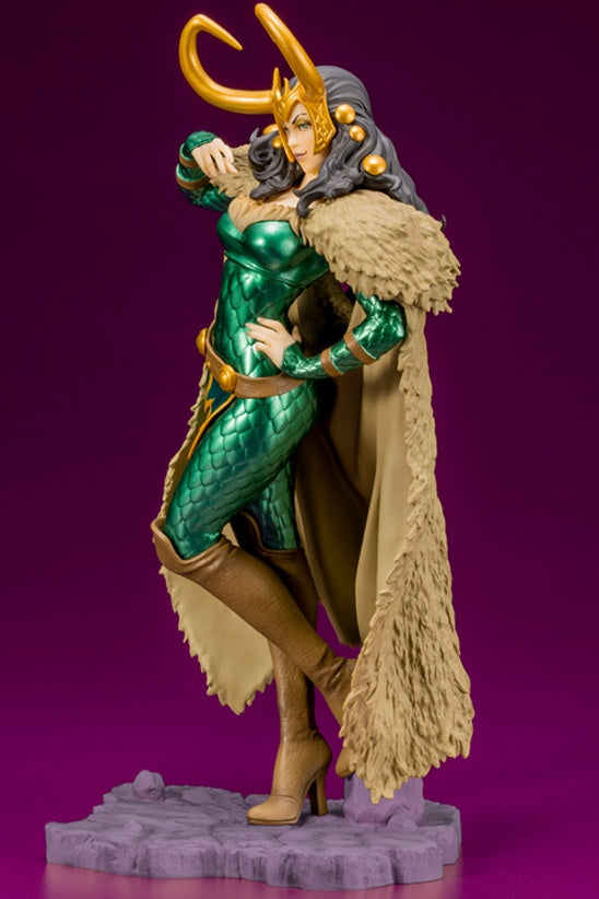 KOTOBUKIYA MARVEL LADY LOKI BISHOUJO STATUE(190526030251)