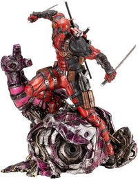 Kotobukiya 1/6 Marvel Universe Series Deadpool Fine Art Statue Signature Series -Featuring The Kucharek Brothers, Cold Cast Statue | 4934054035946