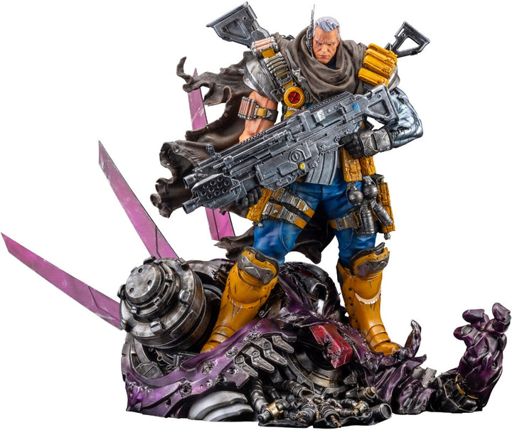 Kotobukiya 1/6 Cable Fine Art Statue Signature Series -Featuring The Kucharek Brothers Statue | 190526039629