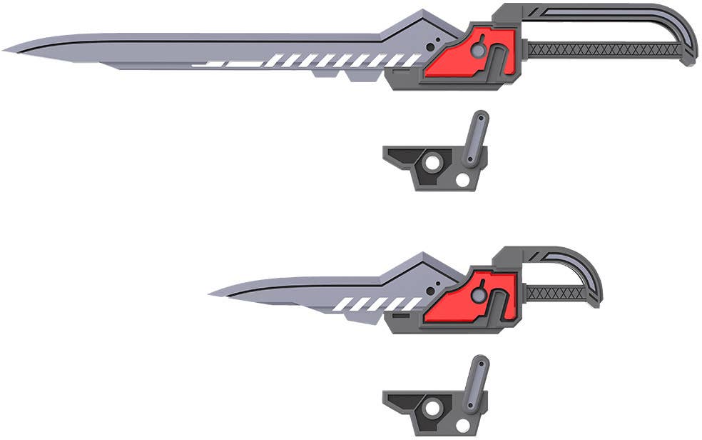 KOTOBUKIYA WEAPON UNIT51 CUSTOMIZE BLADE SET01 | 4934054064816