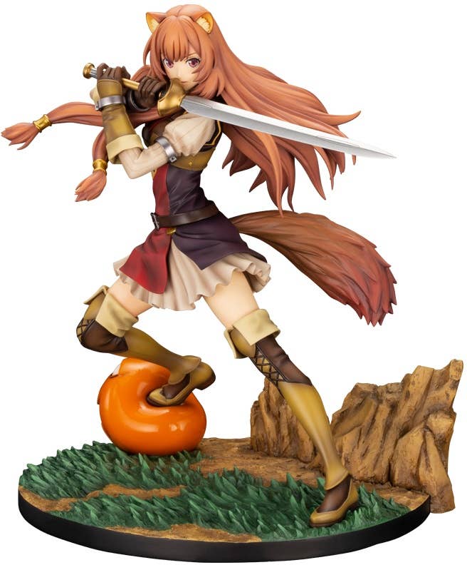 Kotobukiya 1/7 Raphtalia The Rising of the Shield Hero, Pre-Painted PVC Statue | 4934054013395