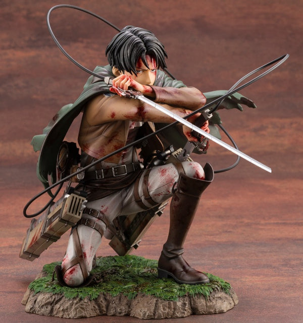 Kotobukiya 1/7 Attack on Titan Series ARTFX J Levi Fortitude ver., Pre-Painted PVC Statue