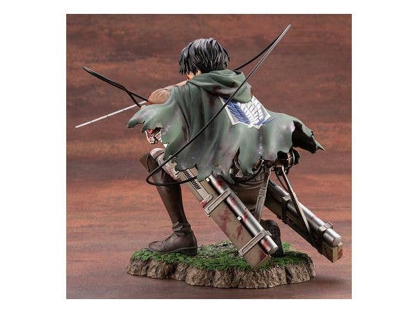 Kotobukiya 1/7 Attack on Titan Series ARTFX J Levi Fortitude ver., Pre-Painted PVC Statue | 4934054016945