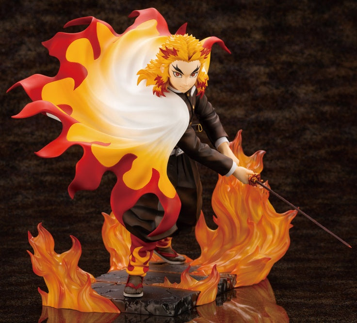 Demon Slayer: Kimetsu no Yaiba - Blade of Demon Destruction - Rengoku Kyoujurou - ARTFX J - 1/8(Kotobukiya)