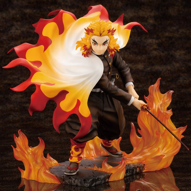 Demon Slayer: Kimetsu no Yaiba - Blade of Demon Destruction - Rengoku Kyoujurou - ARTFX J - 1/8(Kotobukiya)