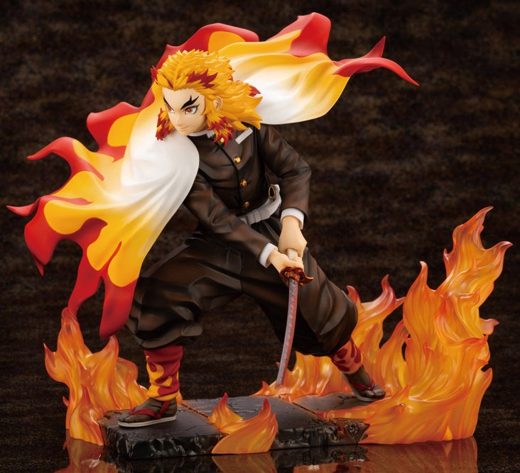 Demon Slayer: Kimetsu no Yaiba - Blade of Demon Destruction - Rengoku Kyoujurou - ARTFX J - 1/8(Kotobukiya)
