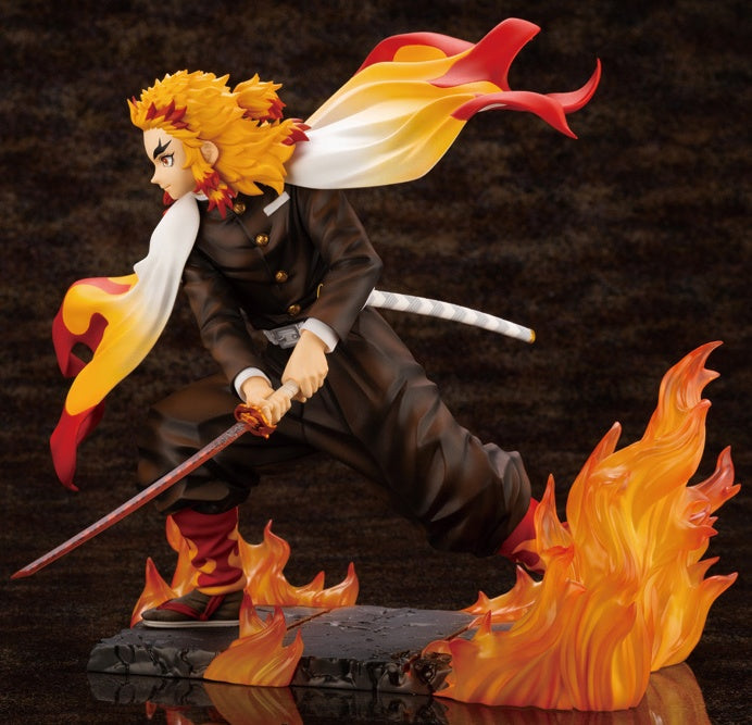 Demon Slayer: Kimetsu no Yaiba - Blade of Demon Destruction - Rengoku Kyoujurou - ARTFX J - 1/8(Kotobukiya)