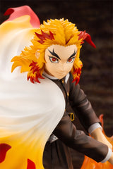 Kotobukiya 1/8 Artfx J Kyojuro Rengoku Demon Slayer, Pre-painted PVC Statue