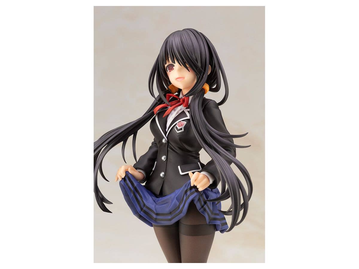 Kotobukiya 1/7 Date A Live IV Series Kurumi Tokisaki School Uniform Ver. Pre-Painted PVC Statue | 4934054033270