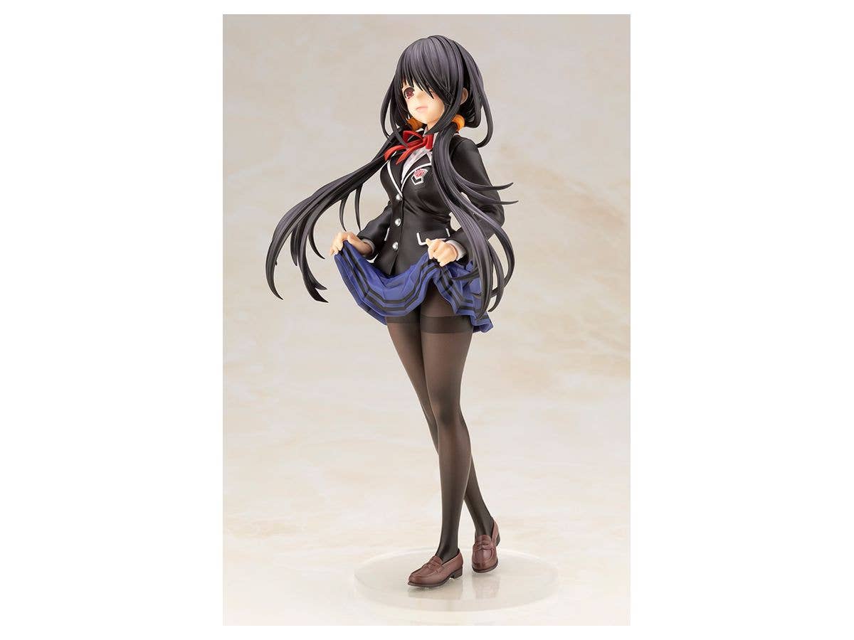 Kotobukiya 1/7 Date A Live IV Series Kurumi Tokisaki School Uniform Ver. Pre-Painted PVC Statue | 4934054033270