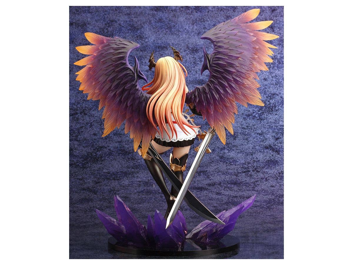 Kotobukiya 1/8 Rage of Bahamut Series : 'Dark Angel Olivia Renewal Package Ver.', Pre-painted PVC Statue | 4934054033805