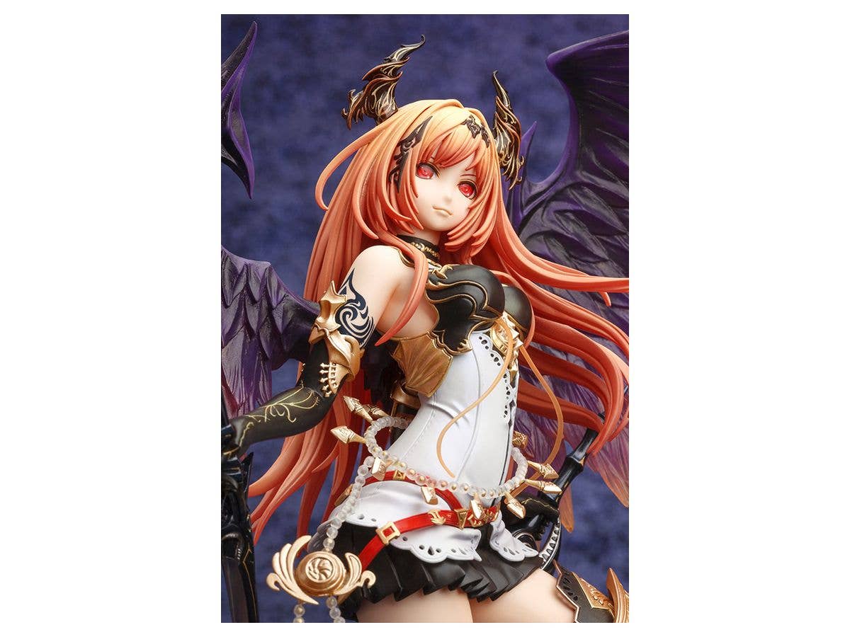 Kotobukiya 1/8 Rage of Bahamut Series : 'Dark Angel Olivia Renewal Package Ver.', Pre-painted PVC Statue | 4934054033805