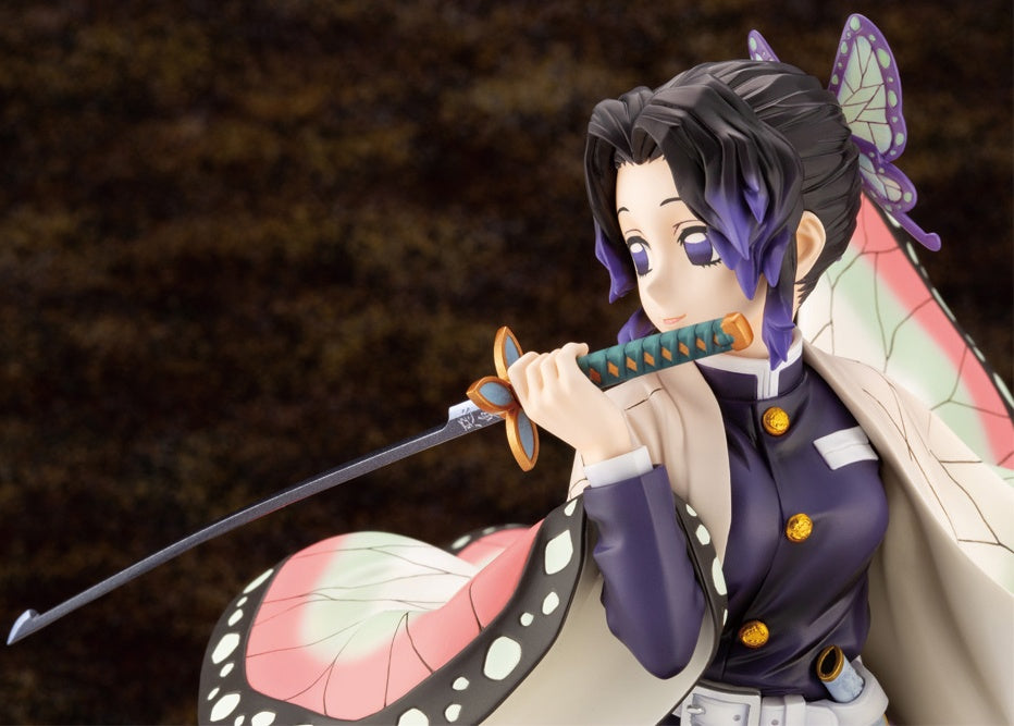 Kotobukiya 1/8 Demon Slayer Series Artfx J Shinobu Kocho, Pre-Painted PVC Statue - P-REX Hobby