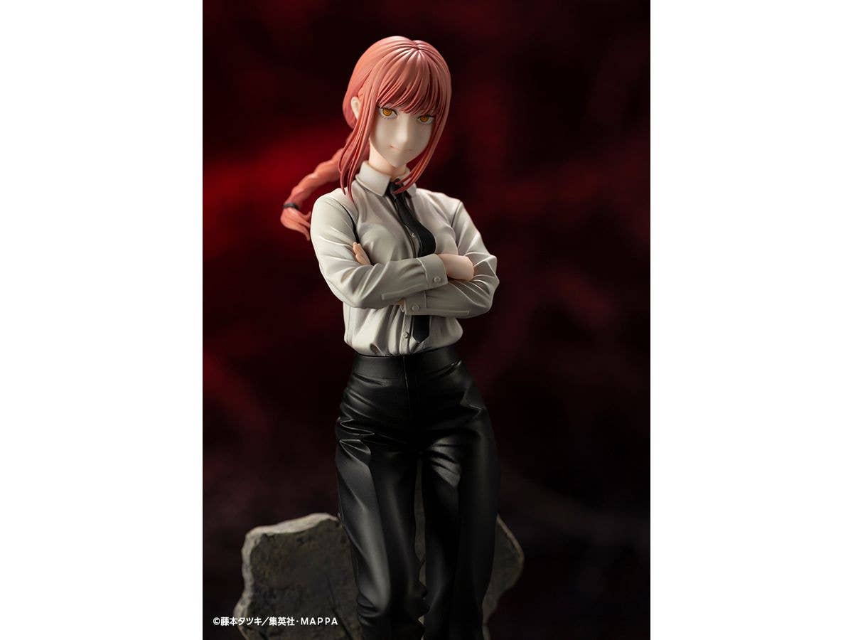 Kotobukiya 1/8 Chainsaw Man Series Artfx J Makima, Pre-Painted PVC Statue | 4934054037766