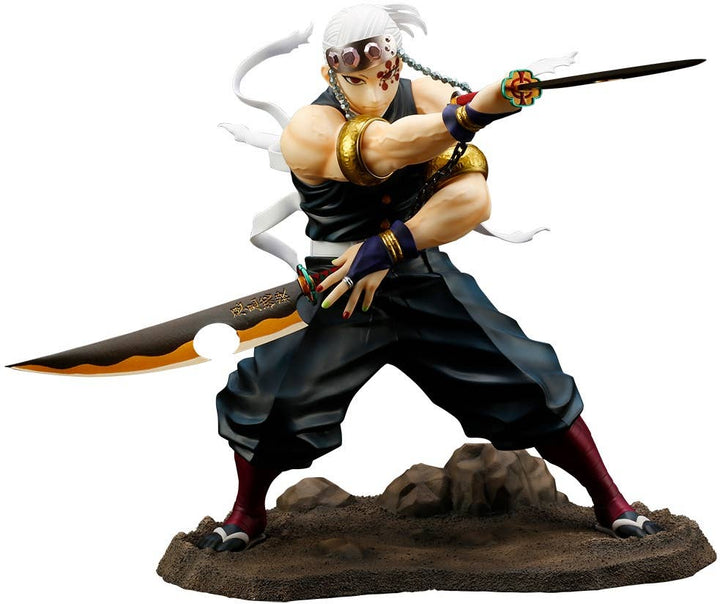 Kotobukiya 1/8 Demon Slayer: Kimetsu no Yaiba Series ARTFX J Tengen Uzui Scale Figue | 4934054040742