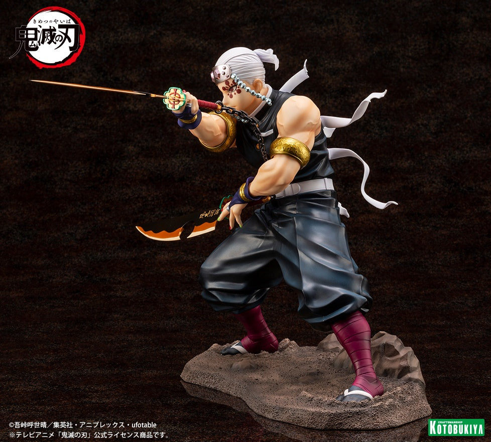 Kotobukiya 1/8 Demon Slayer: Kimetsu no Yaiba Series ARTFX J Tengen Uzui Scale Figue - P-REX Hobby
