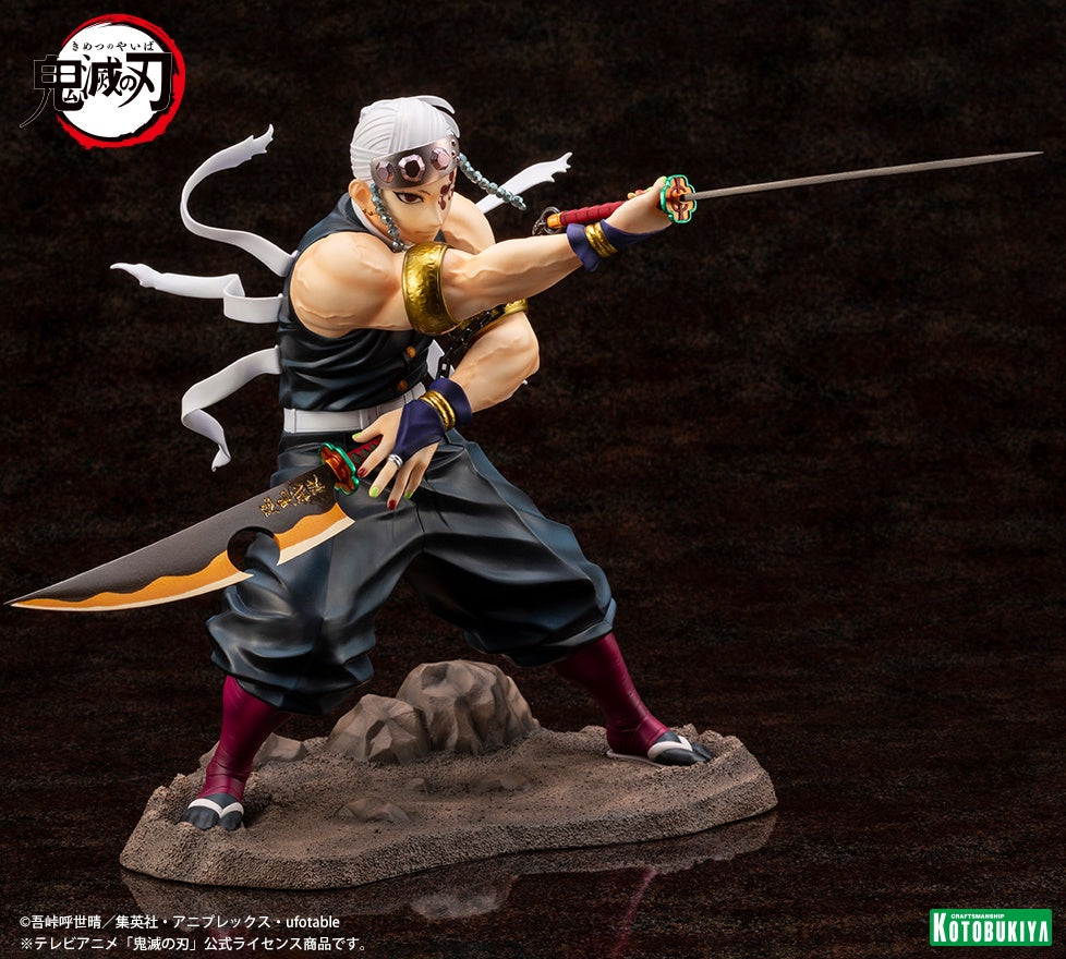 Kotobukiya 1/8 Demon Slayer: Kimetsu no Yaiba Series ARTFX J Tengen Uzui Scale Figue - P-REX Hobby