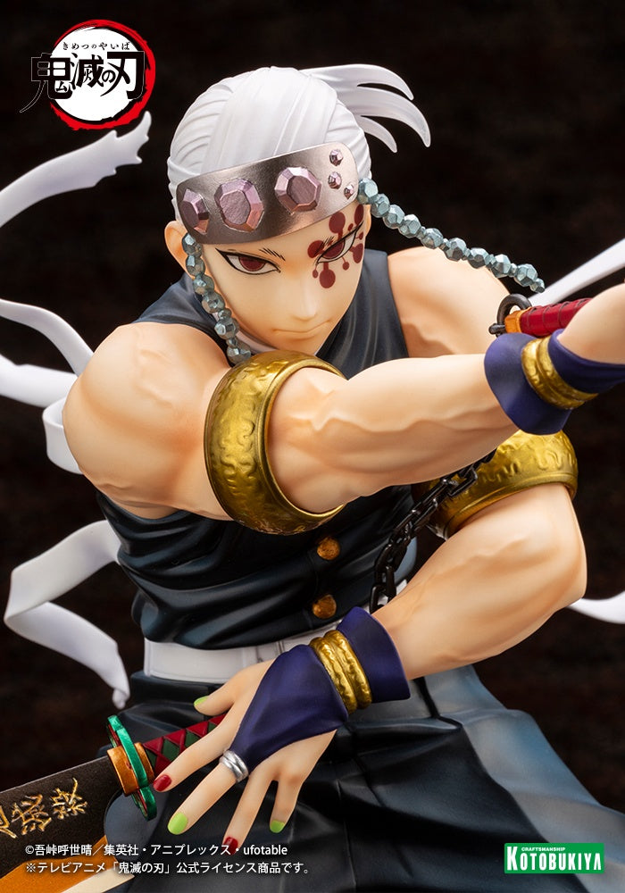 Kotobukiya 1/8 Demon Slayer: Kimetsu no Yaiba Series ARTFX J Tengen Uzui Scale Figue - P-REX Hobby