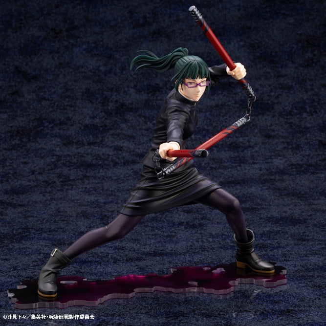 Kotobukiya 1/8 Jujutsu Kaisen Series ARTFX J Maki Zen'In, Pre-Painted PVC Statue - P-REX Hobby