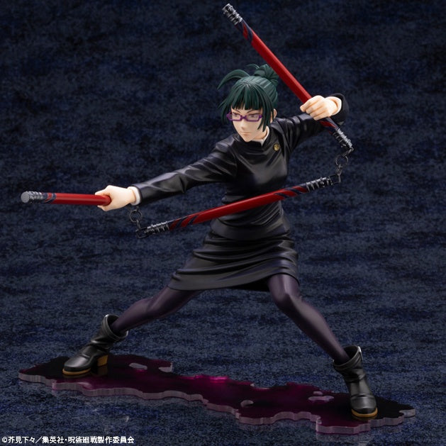 Kotobukiya 1/8 Jujutsu Kaisen Series ARTFX J Maki Zen'In, Pre-Painted PVC Statue - P-REX Hobby