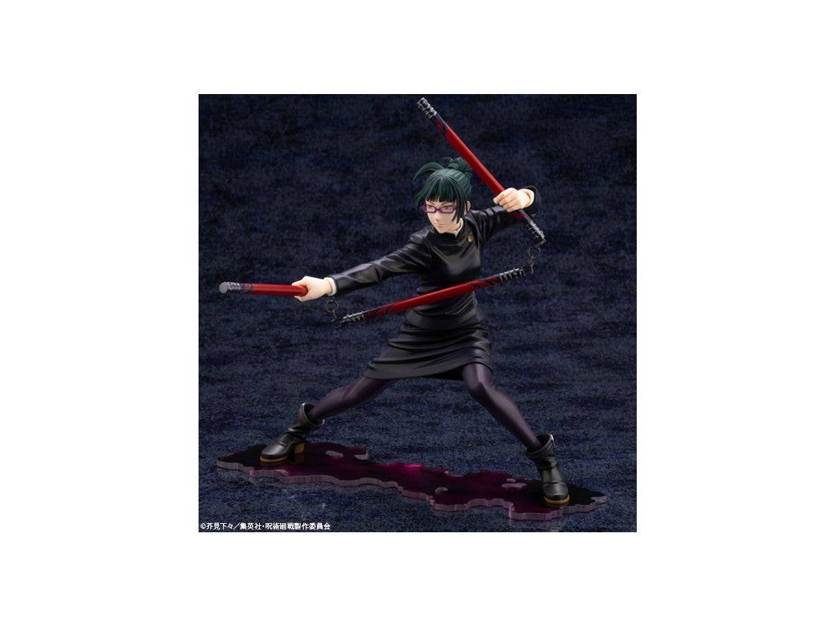 Kotobukiya 1/8 Jujutsu Kaisen Series ARTFX J Maki Zen'In, Pre-Painted PVC Statue | 4934054041039