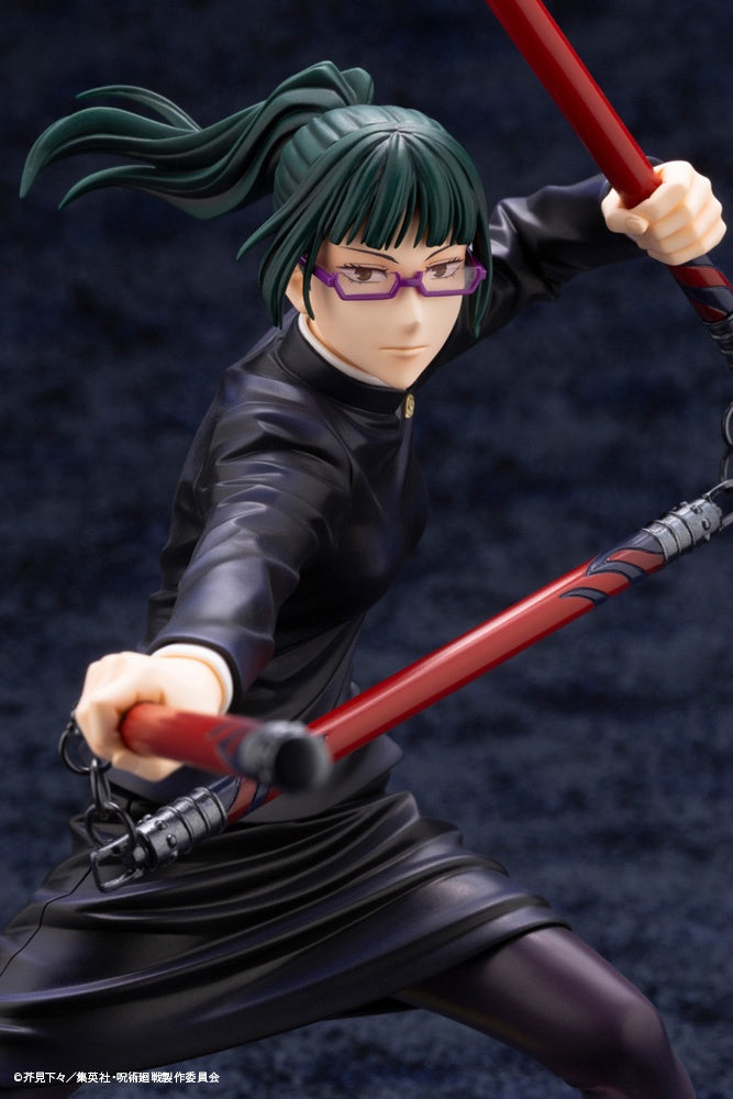 Kotobukiya 1/8 Jujutsu Kaisen Series ARTFX J Maki Zen'In, Pre-Painted PVC Statue - P-REX Hobby