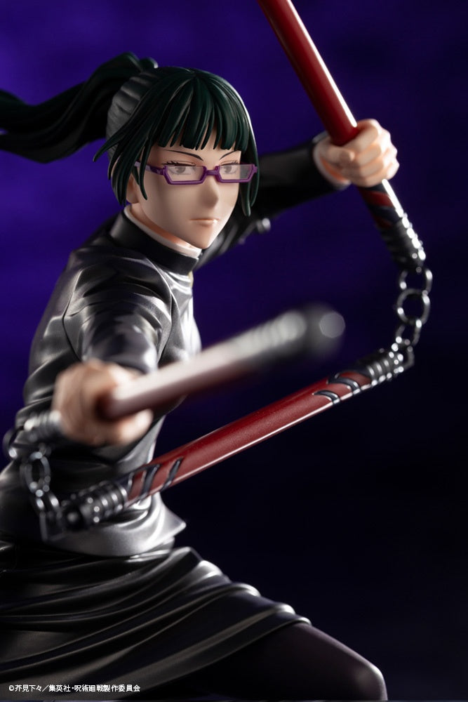 Kotobukiya 1/8 Jujutsu Kaisen Series ARTFX J Maki Zen'In, Pre-Painted PVC Statue - P-REX Hobby