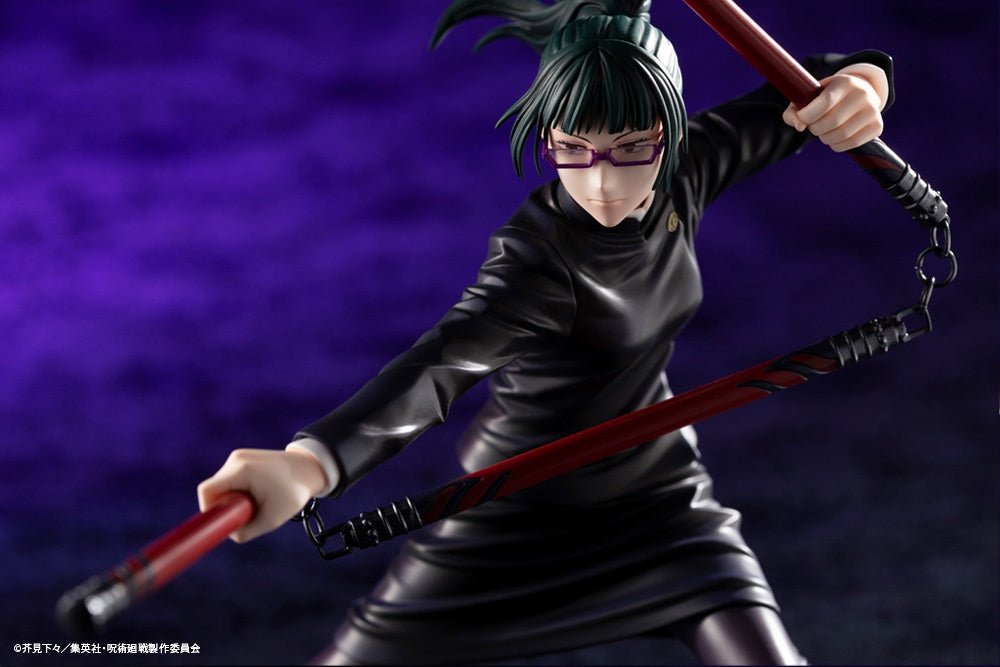 Kotobukiya 1/8 Jujutsu Kaisen Series ARTFX J Maki Zen'In, Pre-Painted PVC Statue - P-REX Hobby