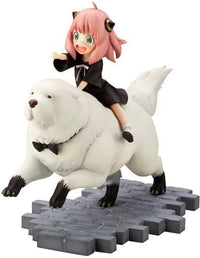 Kotobukiya 1/7 Spy x Family Series Anya Forger & Bond Forger, Pre-Painted PVC Statue | 4934054045037