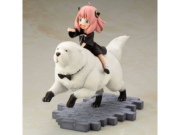 Kotobukiya 1/7 Spy x Family Series Anya Forger & Bond Forger, Pre-Painted PVC Statue | 4934054045037