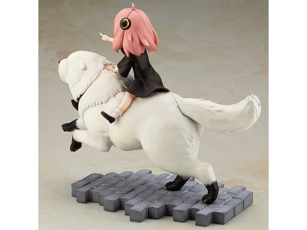 Kotobukiya 1/7 Spy x Family Series Anya Forger & Bond Forger, Pre-Painted PVC Statue | 4934054045037