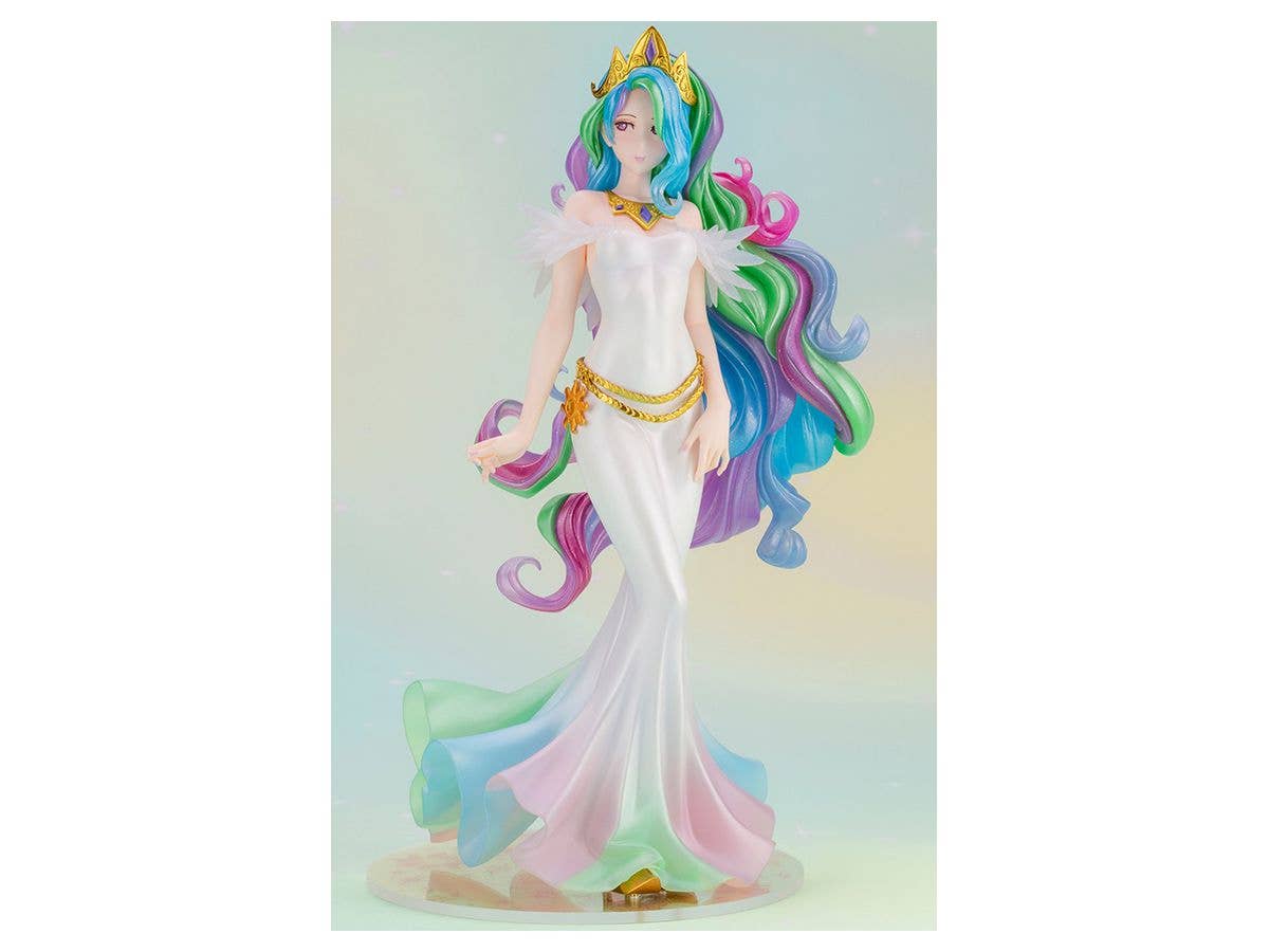 Kotobukiya 1/7 My Little Pony Princess Celestia Bishoujo, Pre-Painted PVC Statue | 4934054029754