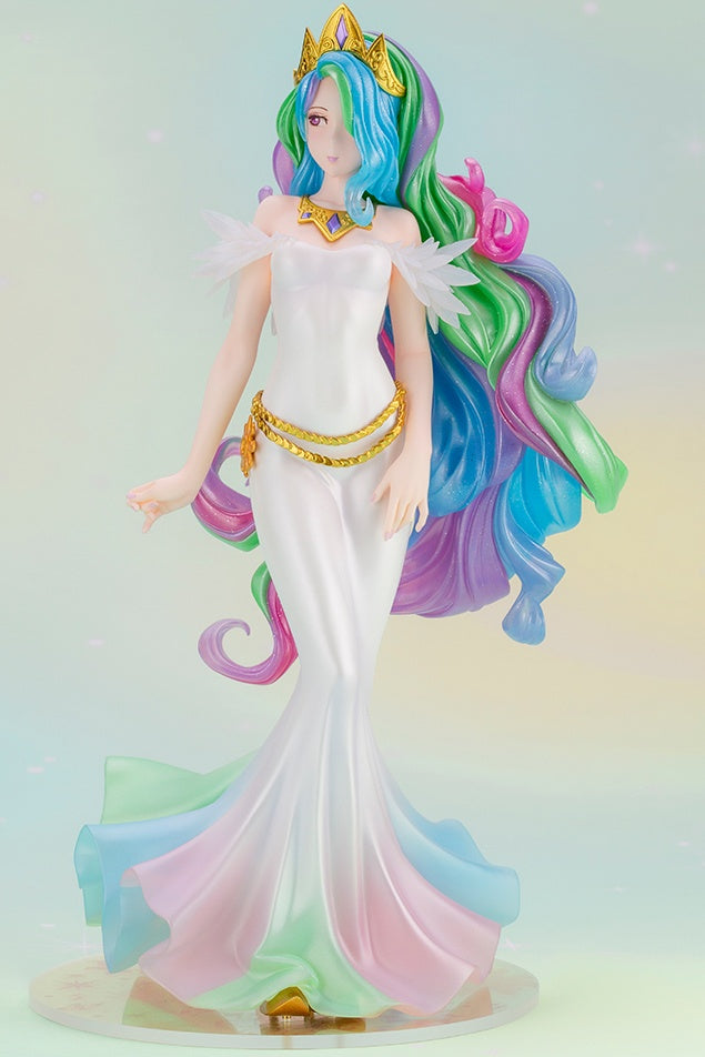 Kotobukiya 1/7 My Little Pony Princess Celestia Bishoujo, Pre-Painted PVC Statue - P-REX Hobby