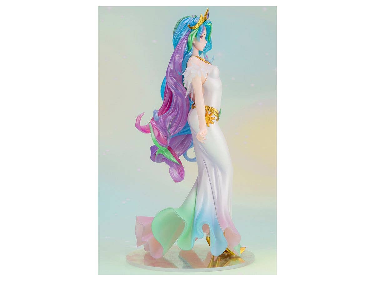 Kotobukiya 1/7 My Little Pony Princess Celestia Bishoujo, Pre-Painted PVC Statue | 4934054029754