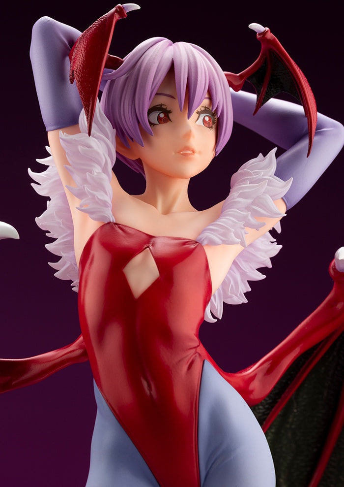 Kotobukiya 1/7 Darkstalkers Series Darkstalkers Lilith Bishoujo, Pre-Painted PVC Statue