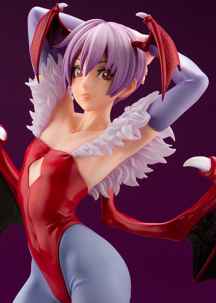 Kotobukiya 1/7 Darkstalkers Series Darkstalkers Lilith Bishoujo, Pre-Painted PVC Statue