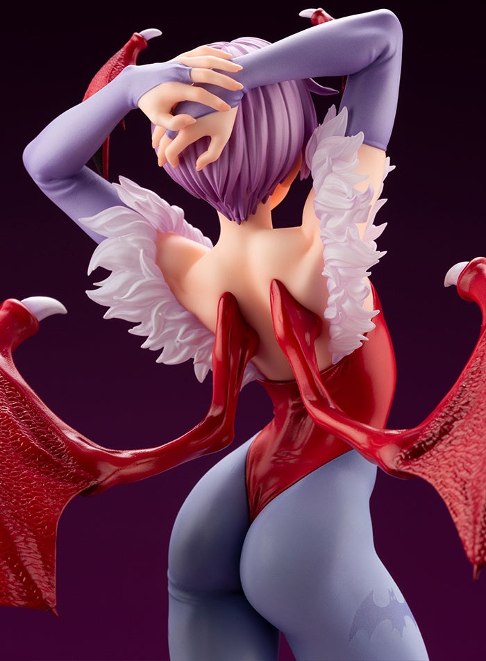 Kotobukiya 1/7 Darkstalkers Series Darkstalkers Lilith Bishoujo, Pre-Painted PVC Statue